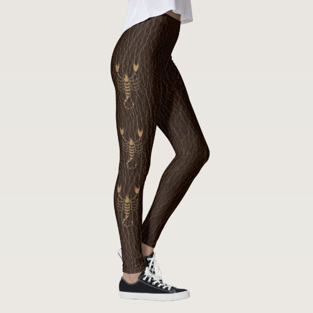 Leather-Look Scorpio Leggings (Right)