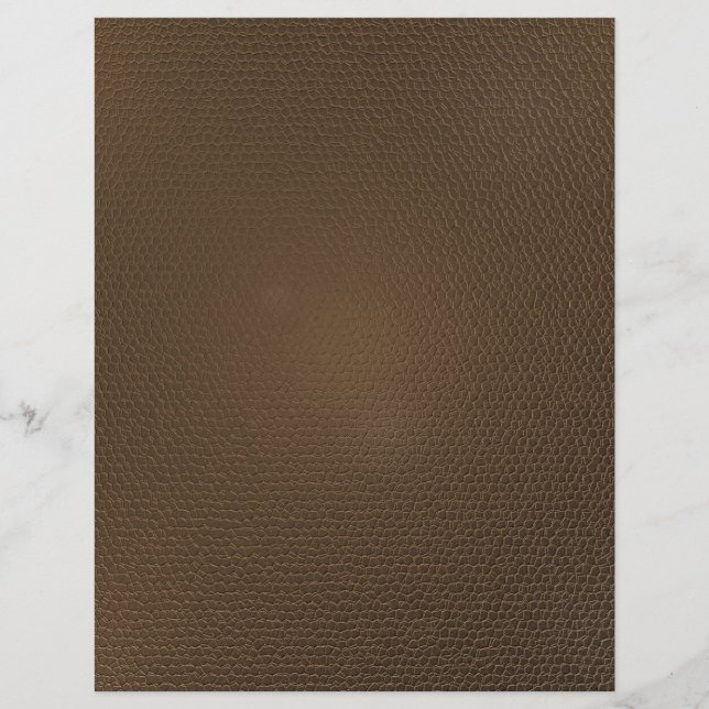 Leather-look texture flyer (Front)