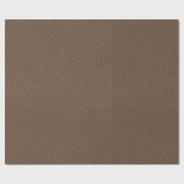 Leather-look texture wrapping paper (Flat)