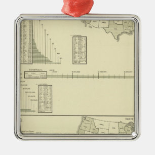 Leather Metal Tree Decoration