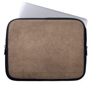 Leather Neoprene Laptop Sleeve 10 inch