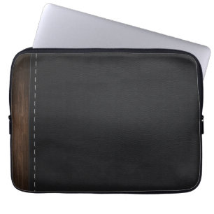 Leather Neoprene Laptop Sleeve 13 inch