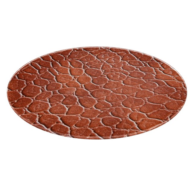 Leather Pattern Cutting Board (Corner)
