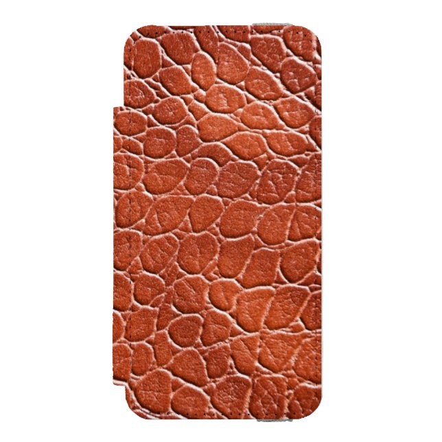 Leather Pattern Incipio iPhone Wallet Case (Folio Front)
