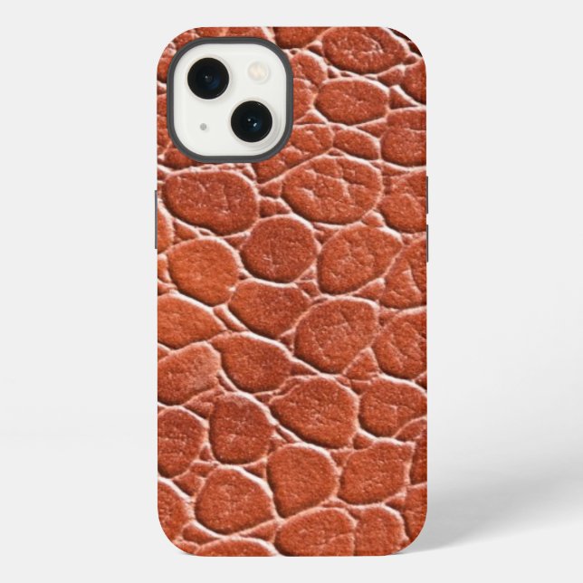 Leather Pattern iPhone Case (Back)