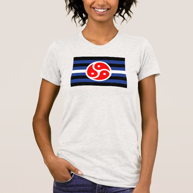 Leather Practice Pride Flag T-Shirt (Front)