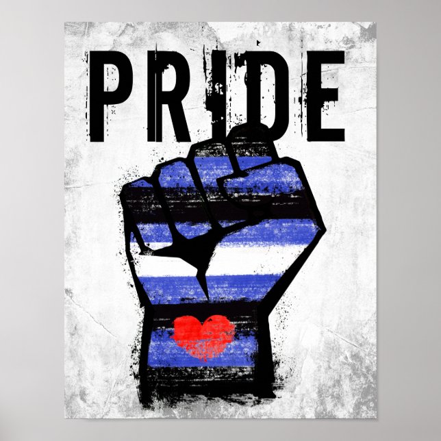 Leather Pride Fist Poster (Front)
