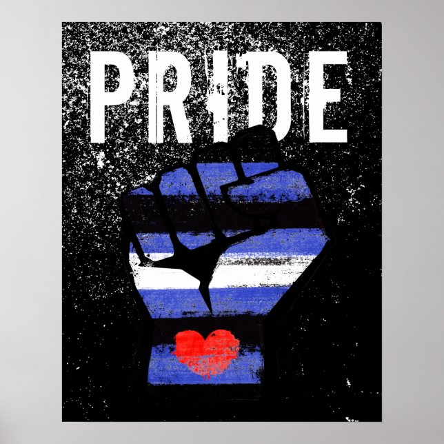 Leather Pride Fist Poster (Front)