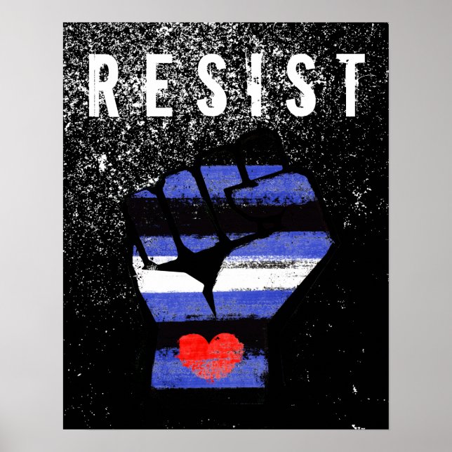 Leather Pride Fist Poster (Front)
