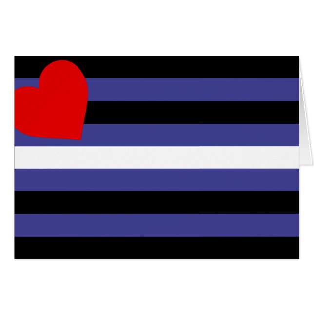 Leather Pride Flag (Front Horizontal)