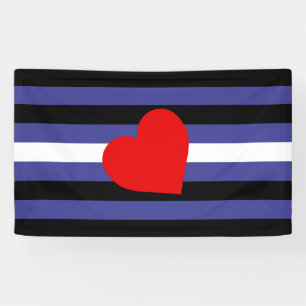 Leather Pride Flag Banner