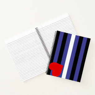 Leather Pride Flag Notebook