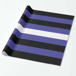 Leather Pride Flag Wrapping Paper