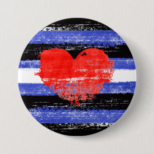 Leather Pride Paint 7.5 Cm Round Badge