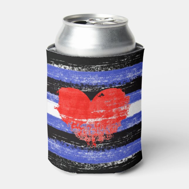 Leather Pride Paint Can Cooler (Can Front)