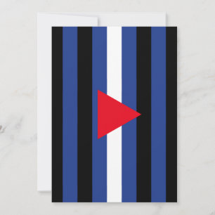 Leather Queer Pride Flag Holiday Card