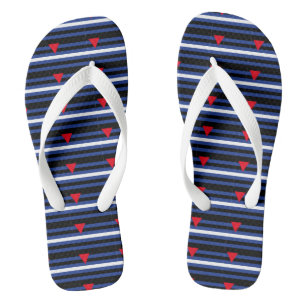 Leather Queer Pride Jandals