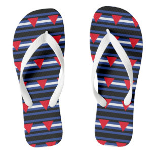 Leather Queer Pride Jandals