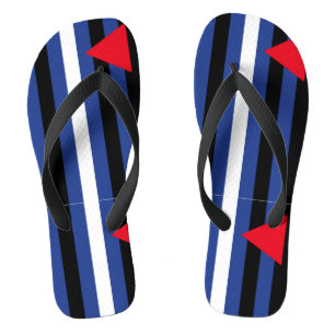 Leather Queer Pride Jandals