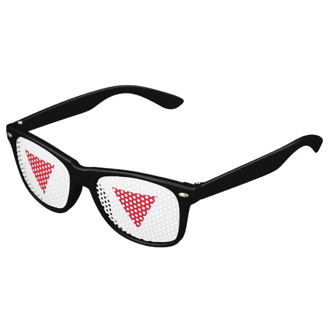 Leather Queer Pride Kids Sunglasses (Angled)