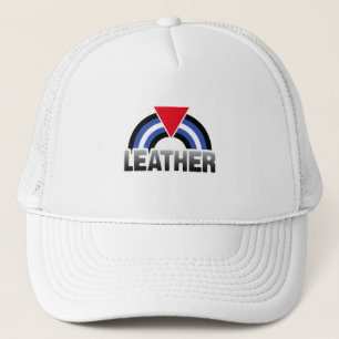 Leather Queer Pride Trucker Hat