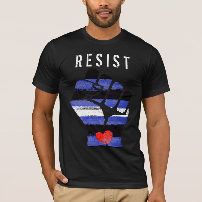 Leather Resistance T-Shirt (Front)