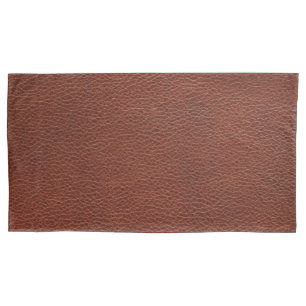 Leather Single King Size Pillowcase