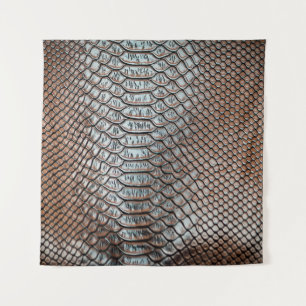 Leather skin, textured background tapestry