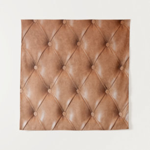 leather sofa background tapestry