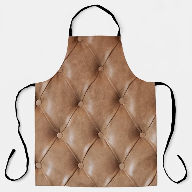 Leather Sofa: Textured Background Apron (Front)