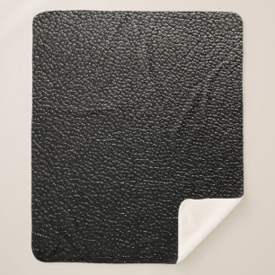 Leather texture bible cover sherpa blanket