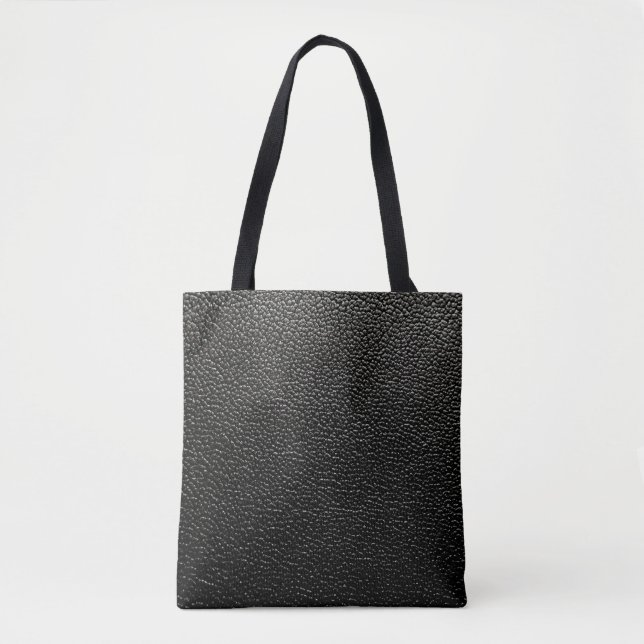 Leather texture bible cover tote bag (Front)