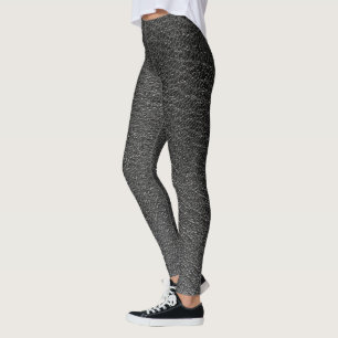 leather texture pattern leggings