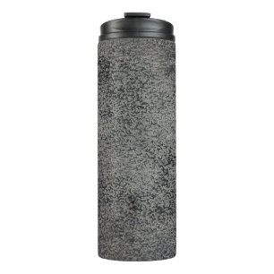 leather texture pattern thermal tumbler