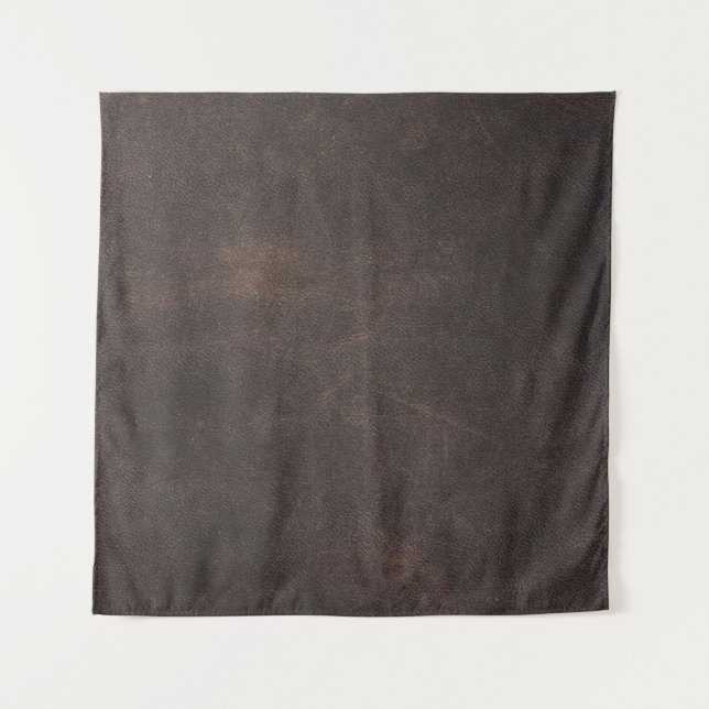 Leather texture scrapbooking brown tapestry (Front)