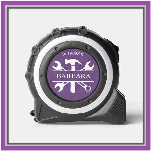 Leather Textured Tool Set Name Date Purple 1