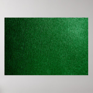 Leather with abstract pattern in green colour. Abs Poster