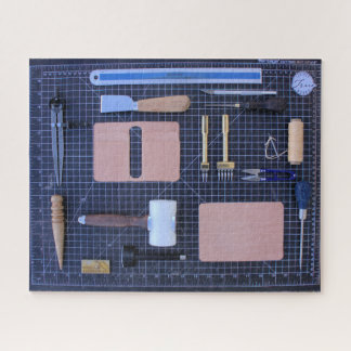 Leather Working Tool Kit - 16x20 - 520 pcs. Jigsaw Puzzle