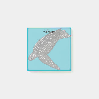 Leatherback post-it notes
