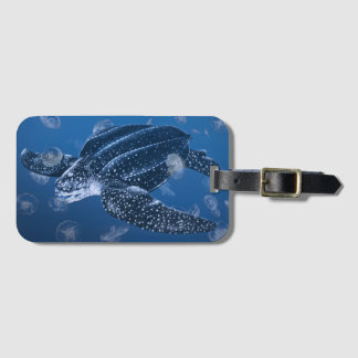 Leatherback Sea Turtle Luggage Tag