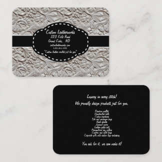 Leatherworks Company Business Card