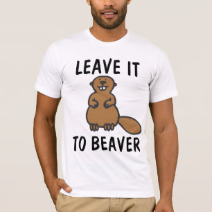 LEAVE IT TO BEAVER FUNNY T-SHIRTS