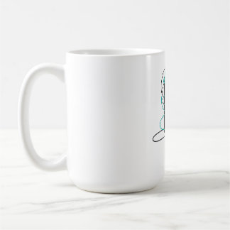 Leave Me Alone Coffee Cup Earphones Illustration