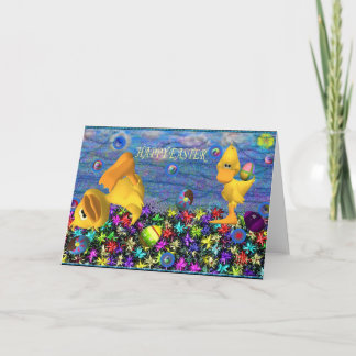 Leave my egg alone 1 holiday card