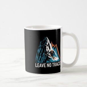 Leave No Trace Alpine Skiing Enthusiast  Coffee Mug