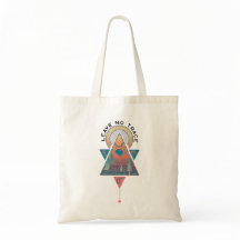 Leave No Trace | Colorful Modern Tote Bag