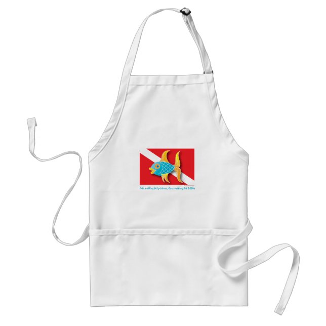 Leave Nothing But Bubbles Standard Apron (Front)