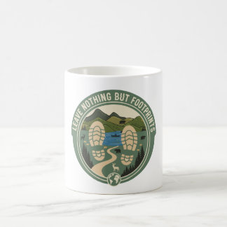 Leave Nothing But Footprints Coffee Mug
