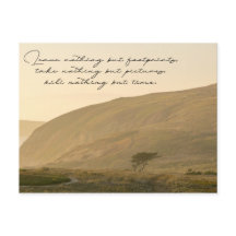 Leave Nothing But Footprints