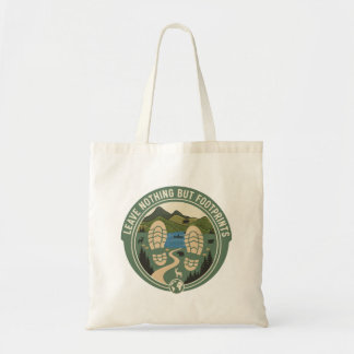 Leave Nothing But Footprints Tote Bag